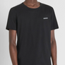 T-SHIRT REGULAR FIT EN TEJIDO DE ALGODÓN CON PARCHE DE GOMA CON EL LOGOTIPO