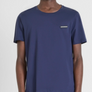 T-SHIRT REGULAR FIT EN TEJIDO DE ALGODÓN CON PARCHE DE GOMA CON EL LOGOTIPO
