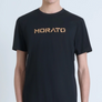 T-SHIRT REGULAR FIT DE ALGODÓN JERSEY CON LOGOTIPO DE CORCHO ESTAMPADO