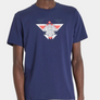 T-SHIRT REGULAR FIT DE ALGODÓN JERSEY CON LOGOTIPO DE GOMA ESTAMPADO