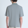 POLO RELAXED FIT DE ALGODÓN CON MOTIVO DE ESTIPES Y LOGOTIPO BORDADO