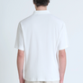 POLO RELAXED FIT DE ALGODÓN CON MOTIVO DE ESTIPES Y LOGOTIPO BORDADO
