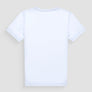 T SHIRT SLIM FIT DE JERSEY DE ALGODÓN BLANCO CON LOGOTIPO STREET