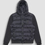CHAQUETA SLIM FIT DE NAILON NEGRO