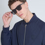 CHAQUETA REGULAR FIT DE NAILON SHIOZE CON PARCHE DE TIGRE