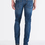 JEANS TAPERED OZZY IN BLUE DENIM VINTAGE GOLD LINE
