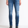 JEANS OZZY TAPERED FIT IN POWER STRETCH BLUE DENIM