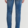 JEANS "IGGY" TAPERED FIT IN BLUE DENIM