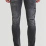 JEANS IGGY TAPERED FIT IN BLACK BLACK DENIM