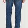 JEANS CLEVE SLIM STRAIGHT FIT IN BLUE DENIM