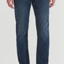 JEANS "CLEVE" SLIM STRAIGHT FIT IN BLUE BLACK DENIM