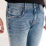JEANS KURT COMFORT TAPERED FIT IN AUTHENTIC BLUE DENIM
