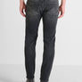 JEANS «KURT» COMFORT TAPERED FIT EN NEGRO