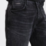 JEANS "JOE" REGULAR STRAIGHT FIT IN BLACK BLACK DENIM