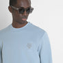 SUDADERA SLIM FIT DE MEZCLA DE ALGODÓN CON ESTAMPADO DE TIGRE DE GOMA