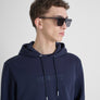 HOODIE CON CAPUCHA RELAXED FIT DE MEZCLA DE ALGODÓN CON LOGOTIPO