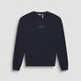 SUDADERA REGULAR FIT CON EFECTO ANTE CON INSERCIONES DE PIEL SINTÉTICA