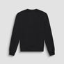 SUDADERA REGULAR FIT CON EFECTO ANTE CON INSERCIONES DE PIEL SINTÉTICA