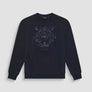 SUDADERA REGULAR FIT DE MEZCLA DE ALGODÓN CON ESTAMPADO DE TIGRE