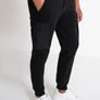 PANTALONES DE FELPA REGULAR FIT CON BOLSILLOS LATERALES