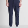 PANTS DE FELPA REGULAR FIT DE MEZCLA DE ALGODÓN CON LOGOTIPO DE GOMA