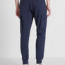 PANTS DE FELPA REGULAR FIT DE MEZCLA DE ALGODÓN CON LOGOTIPO DE GOMA