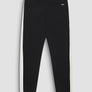 PANTS SLIM FIT DE MEZCLA DE ALGODÓN CON BANDAS BICOLOR EN CONTRASTE