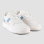 SNEAKERS BAJAS «EMRE» DE PIEL CON DETALLES EN ANTE