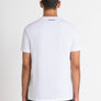 T-SHIRT REGULAR FIT DE JERSEY DE ALGODÓN BLANCO CON ESTAMPADO «MICKEY MOUSE»