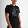 T-SHIRT REGULAR FIT DE JERSEY DE ALGODÓN NEGRO CON ESTAMPADO «MICKEY MOUSE»