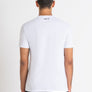 T-SHIRT REGULAR FIT DE JERSEY DE ALGODÓN BLANCO CON ESTAMPADO DE PANTERA