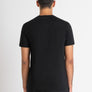 T-SHIRT REGULAR FIT DE JERSEY DE ALGODÓN NEGRO CON ESTAMPADO DE PANTERA