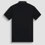 POLO REGULAR FIT DE ALGODÓN NEGRO CON LOGOTIPO