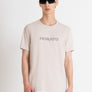 T-SHIRT REGULAR FIT DE JERSEY DE ALGODÓN BLANCO CON LOGOTIPO