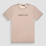 T-SHIRT REGULAR FIT DE JERSEY DE ALGODÓN BLANCO CON LOGOTIPO
