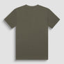 T-SHIRT REGULAR FIT DE JERSEY DE ALGODÓN CAFÉ CON LOGOTIPO