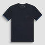 T-SHIRT REGULAR FIT DE JERSEY DE ALGODÓN CON LOGOTIPO PARCHADO