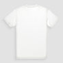 T-SHIRT REGULAR FIT BLANCA DE JERSEY ALGODÓN CON LOGOTIPO DE "MONSIEUR"