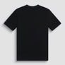 T-SHIRT SLIM FIT DE JERSEY DE ALGODÓN NEGRO CON ESTAMPADO DIFUMINADO