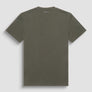 T-SHIRT REGULAR FIT CAFÉ DE TEJIDO DE JERSEY DE ALGODÓN CON ESTAMPADO DE TIGRE DE GOMA