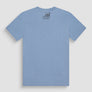 T-SHIRT REGULAR FIT AQUA DE JERSEY ALGODÓN CON LOGOTIPO DE "MTV"