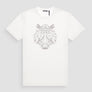 T-SHIRT REGULAR FIT DE PUNTO DE ALGODÓN PURO CON ESTAMPADO