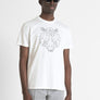 T-SHIRT REGULAR FIT DE PUNTO DE ALGODÓN PURO CON ESTAMPADO