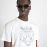T-SHIRT REGULAR FIT DE PUNTO DE ALGODÓN PURO CON ESTAMPADO
