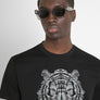 T-SHIRT REGULAR FIT DE PUNTO DE ALGODÓN PURO CON ESTAMPADO