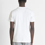 T-SHIRT REGULAR FIT DE ALGODÓN PURO CON ESTAMPADO DE LOGOTIPO EN RELIEVE EN DOS TONOS