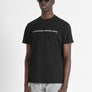T-SHIRT REGULAR FIT DE ALGODÓN PURO CON ESTAMPADO DE LOGOTIPO EN RELIEVE EN DOS TONOS