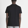 T-SHIRT REGULAR FIT DE ALGODÓN PURO CON ESTAMPADO DE LOGOTIPO EN RELIEVE EN DOS TONOS