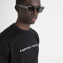 T-SHIRT REGULAR FIT DE ALGODÓN PURO CON ESTAMPADO DE LOGOTIPO EN RELIEVE EN DOS TONOS