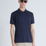 POLO REGULAR FIT DE PUNTO DE ALGODÓN PURO Y LOGOTIPO BICOLOR EN RELIEVE